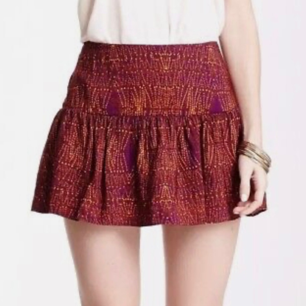 BCBGeneration Graphic Print Skirt NWT